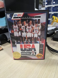 Sega Genesis/Mega Drive - Team USA Basketball - En Loose - Bon État