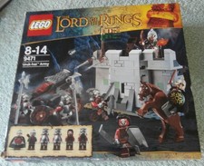 Lego Lord of the Rings Uruk-Hai Army 9471 Complete All Miniifigures Guide & Box