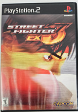 Street Fighter EX3 Sony PlayStation 2 Authentic Ps2 Capcom Game Complete Rated T