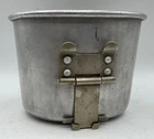 Vintage WW1 era US Army Military M1910 Canteen Cup 1918 BA Co Marked & Numbered