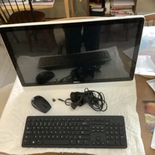 Dell Inspiron 24 Desktop 3455 Touchscreen, DVD Player, Mouse Keyboard Used  10
