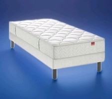 EPEDA BOMBA 3 / LITERIE COMPLETE - 90 x 190 cm - MATELAS+SOMMIER+PIEDS - NEUFS 