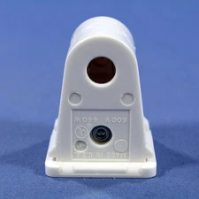 Eagle 2506W Stationary SlimLine Fluorescent Lampholder Light Socket 660W 600V