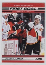 2012-13 Score First Goal Sven Baertschi #FG13 o6n