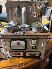 Vintage Tin Stove 13 Pcs.