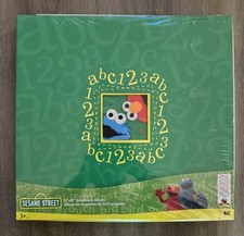 Sesame Street 12x12" Scrapbook Album - New  Sealed - Elmo  Cookie Monster