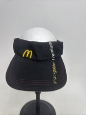 Blue MCDONALD'S Uniform Employee Unisex Adult Men's Visor Hat One Size