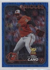 2024 Topps Series 1 Blue Holofoil 991/999 Yennier Cano #158 ff8