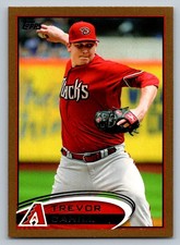 2012 Topps Gold  Trevor Cahill US167 /2012