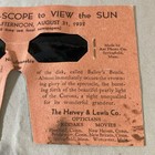 Antique 1932 ECLIPSE-O-SCOPE  VIEW the SUN Harvey & Lewis Co Opticians Art Photo — photo 4