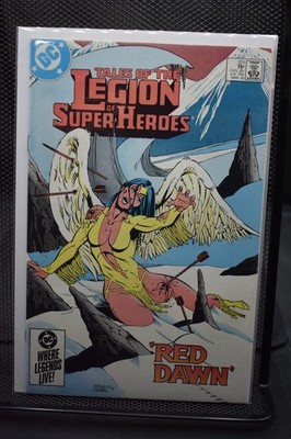 Tales of the Legion of Super-Heroes #321 DC 1985 Mon-El Brainiac 5 Wildfire 8.0