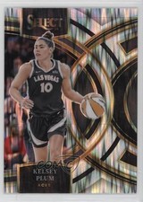 2024 Panini Select WNBA Premier Level Silver Flash Prizm Kelsey Plum #105 0nr3