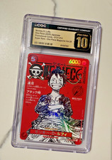 2025 ONE PIECE JPN PROMO CARDS MAGAZINE VOL. 20 MONKEY D. LUFFY CGC 10 PRISTINE