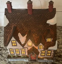 Dept. 56 Village Dickens' Series Wackford Squeers Boarding School, 1988