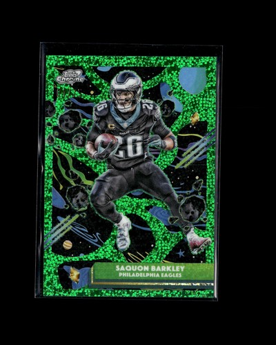 2025 Topps Cosmic Chrome Saquon Barkley Base (RAW)