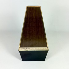 Vintage Seth Thomas Conductor Metronome USA 1104 MCM Wood Tone Plastic
