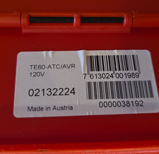 Hilti TE 60-ATC/AVR Tool Box Red Plastic Matte Finish