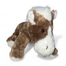 Dan Dee Collectors Choice Brown White Mane 10in Horse Pony Plush Stuffed Animal