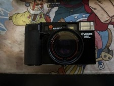 S Canon AF35ML 35mm Camera Point Shoot Auto Focus Film