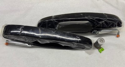 2007-2014 Chevy Tahoe Suburban Yukon Black Exterior Door Handles Kit Polemotor