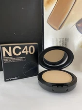 MAC Studio Fix Powder Plus Foundation, Full Size, 15g, Original Formula, NC40