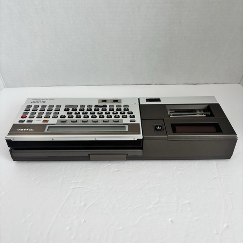 Vintage Sharp PC-1500 Pocket Computer with CE-150 Printer - Untested As-Is Parts - Bild 8 von 14