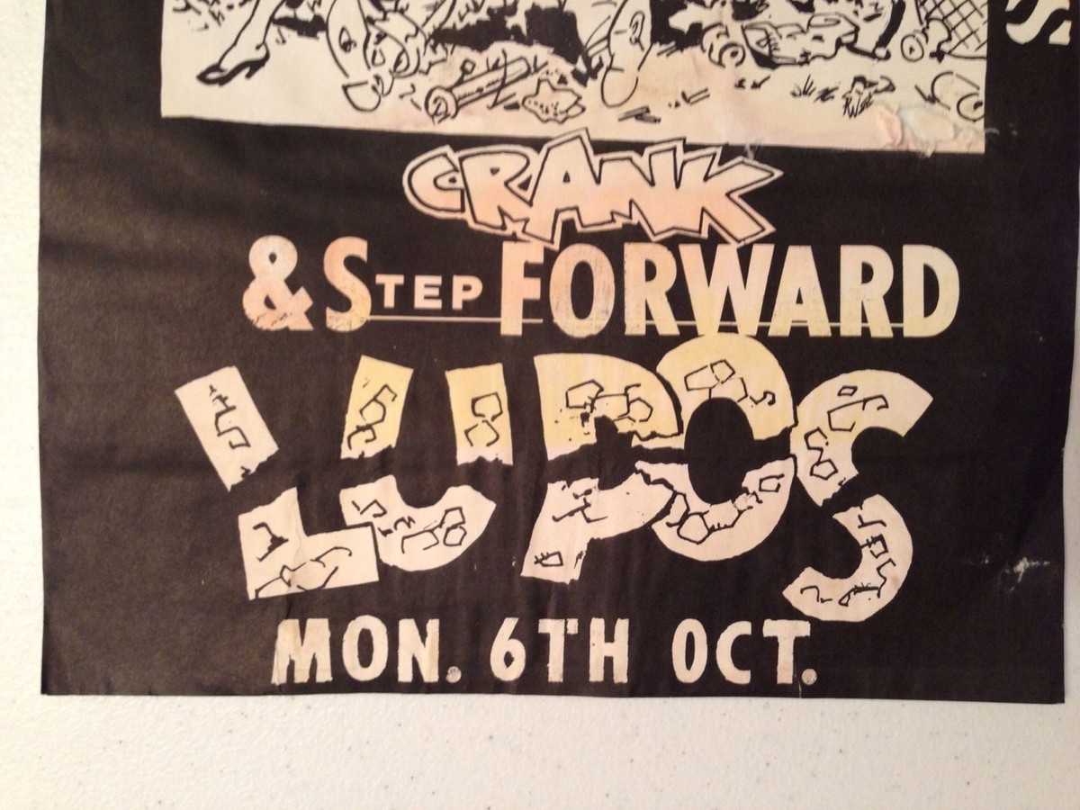 Vintage Punk LA's Wasted Youth 11x17 80's Show Poster
