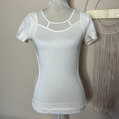 adidas x stella mccartney • polka dot sheer mesh x34784 athleisure