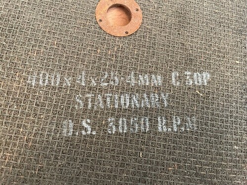 Carborundum Masonry Cut Off Wheel 400mm x 4mm x 25.4mm - Picture 3 of 3