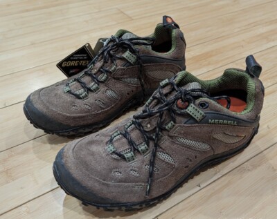 Merrell Womens Chameleon Arc Hiking Shoes Brown J87804 Lace Up Low Top Size 10