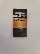 Duracell Button Cell Battery, 309/393, 1.5V