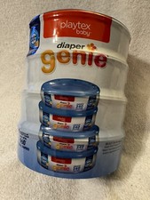 Diaper Genie Refill Bags, 4 New