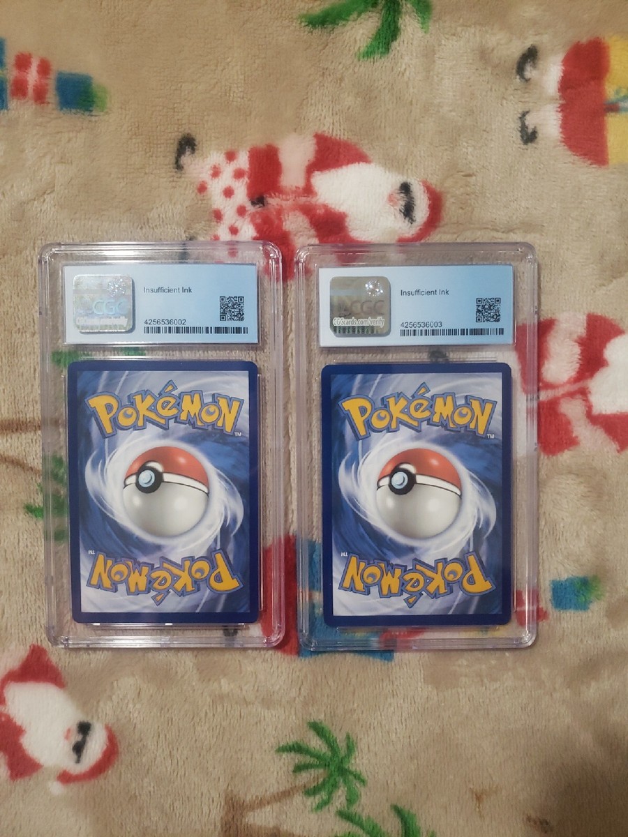 Pikachu (2) Error Sequential 9 MINT CGC RARE Lost Origin 52