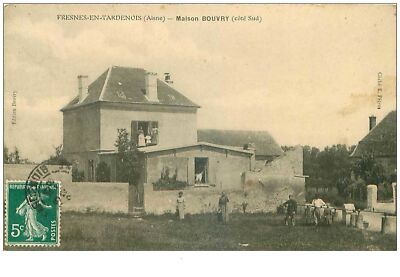 02.FRESNES EN TARDENOIS.n°27517.MAISON BOUVRY (SOUTH COAST)
