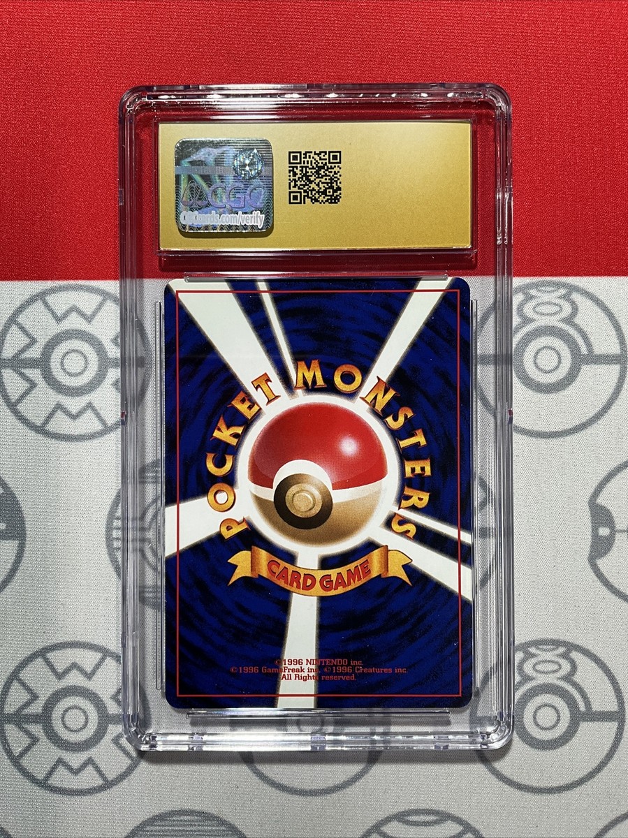NEW CGC 10 PRISTINE Lt. Surge's Magneton Holo Japanese Gym 082