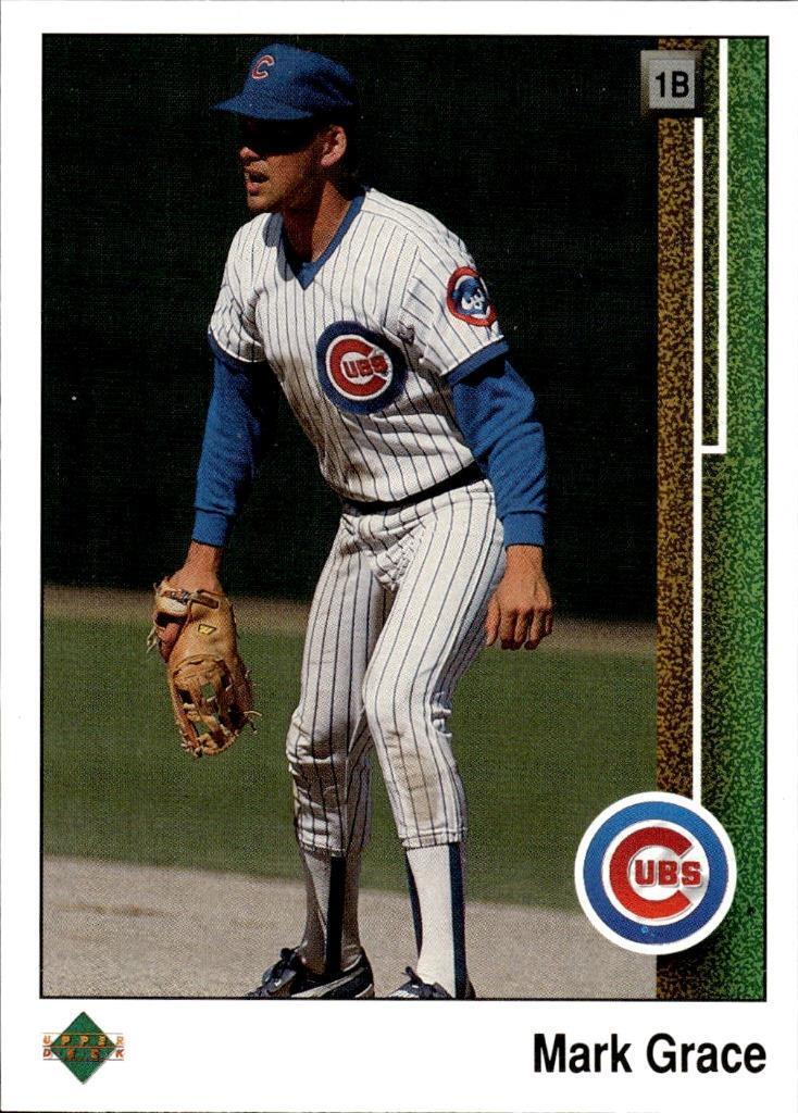 MARK GRACE 1989 Upper Deck #140 BUY ANY 2 ITEMS FOR 50% OFF   B219R3S5P18