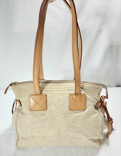 Dooney & Bourke Doodle Swirl Graffiti kleine Handtasche Umhängetasche Handtasche SCHNELLER VERSAND