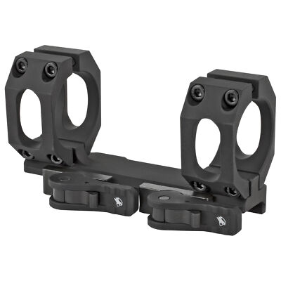 American Defense Mfg. Low Scope Mount 34MM Quick Release Titanium Lever Black