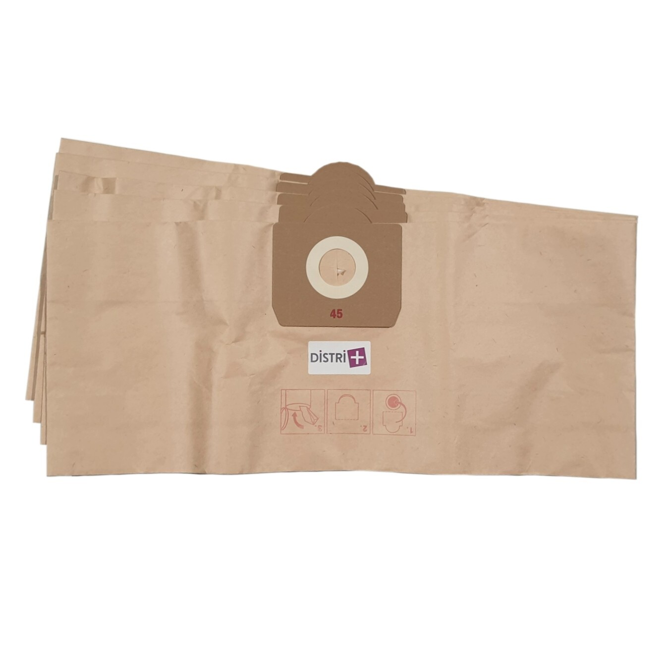 Sacs aspirateur compatibles Hoover AquaPlus et Soteco Hospital 5 pièces grande capacité