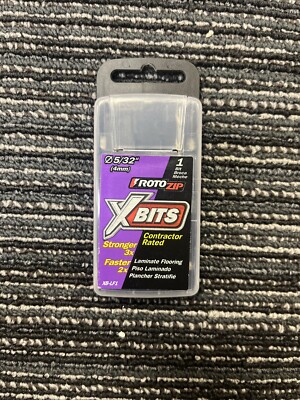 5/32  Roto zip X bit laminate flooring