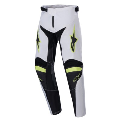 Alpinestars Racer Lucent White/Neon Red MX Off Road Pants Youth Sizes 22 - 28