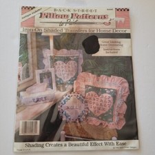 Pillow Patterns To Paint Back Street BS2040 Antique Alphabet Iron On Transfers