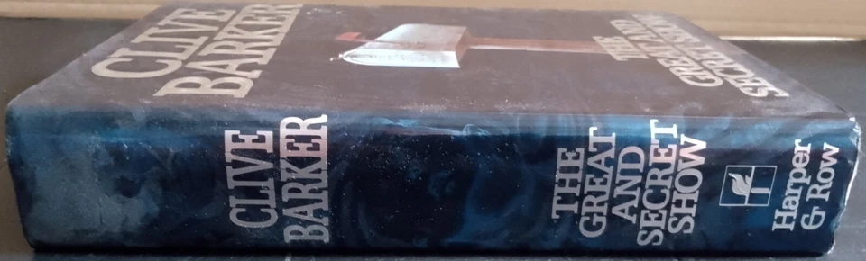 Clive Barker The Great and Secret Show HB DJ Harper & Row 1989 Fantasy Vintage - Image 3 of 4