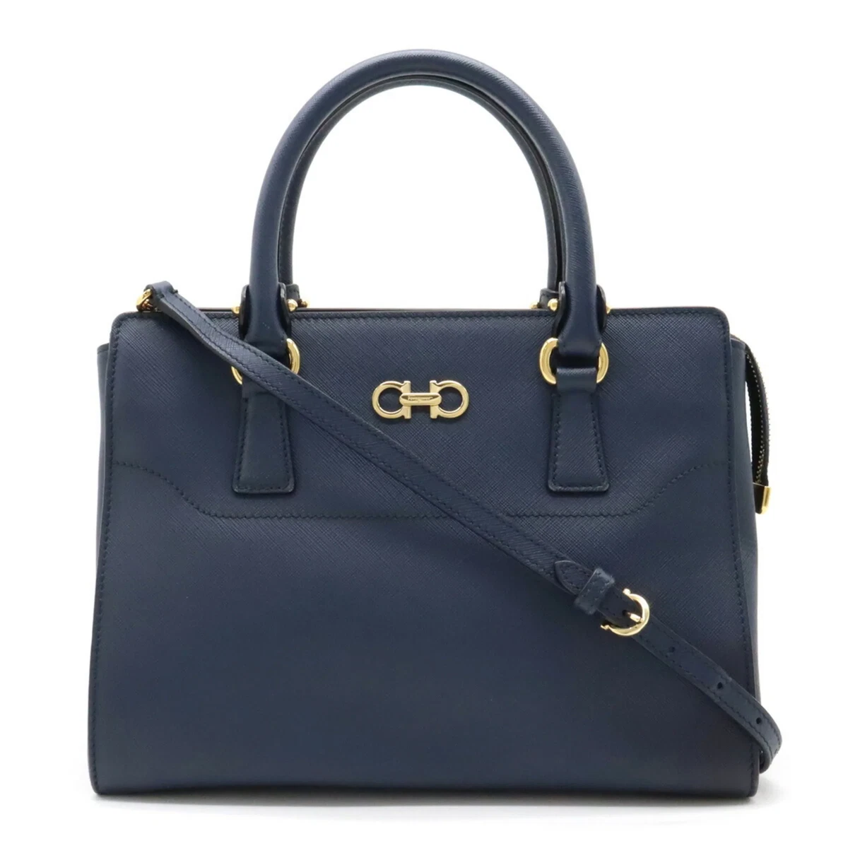 SALVATORE FERRAGAMO Gancini Becky handbag shoulder bag leather