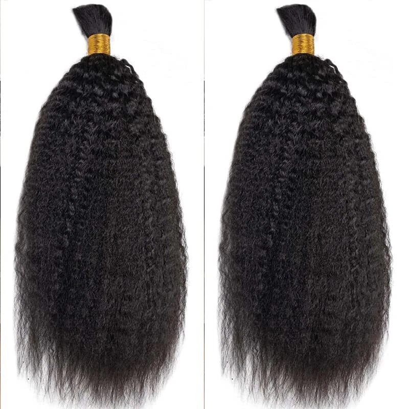 Изворотливый прямой человеческих волос оптом для плетения бразильский крючком косы волос 100 г - Изображение 2 из 4