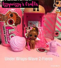 LOL Surprise Under Wraps FIERCE bambola onda 2 capsule per lo più mai aperta