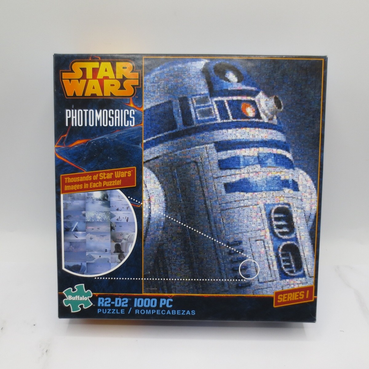 Star Wars R2-D2 1000 Piece Jigsaw Puzzle Photomosaics Series