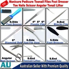 Podiatrist Nail Art Advanced Files Scissors Toenail File Foot Dressers Manicure