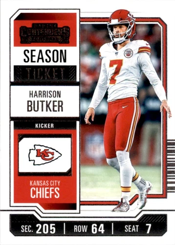2023 Panini Contenders Harrison Butker #49