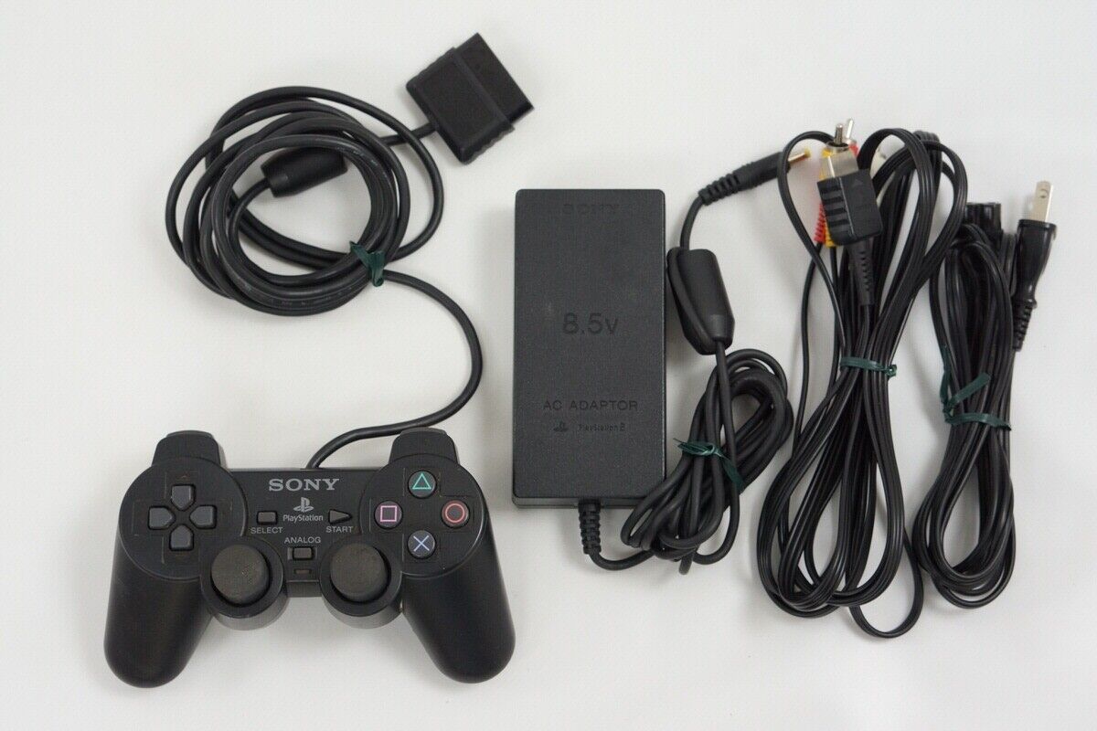 PS2 Slim Console System Black SCPH-70000 CB Game -NTSC-J 